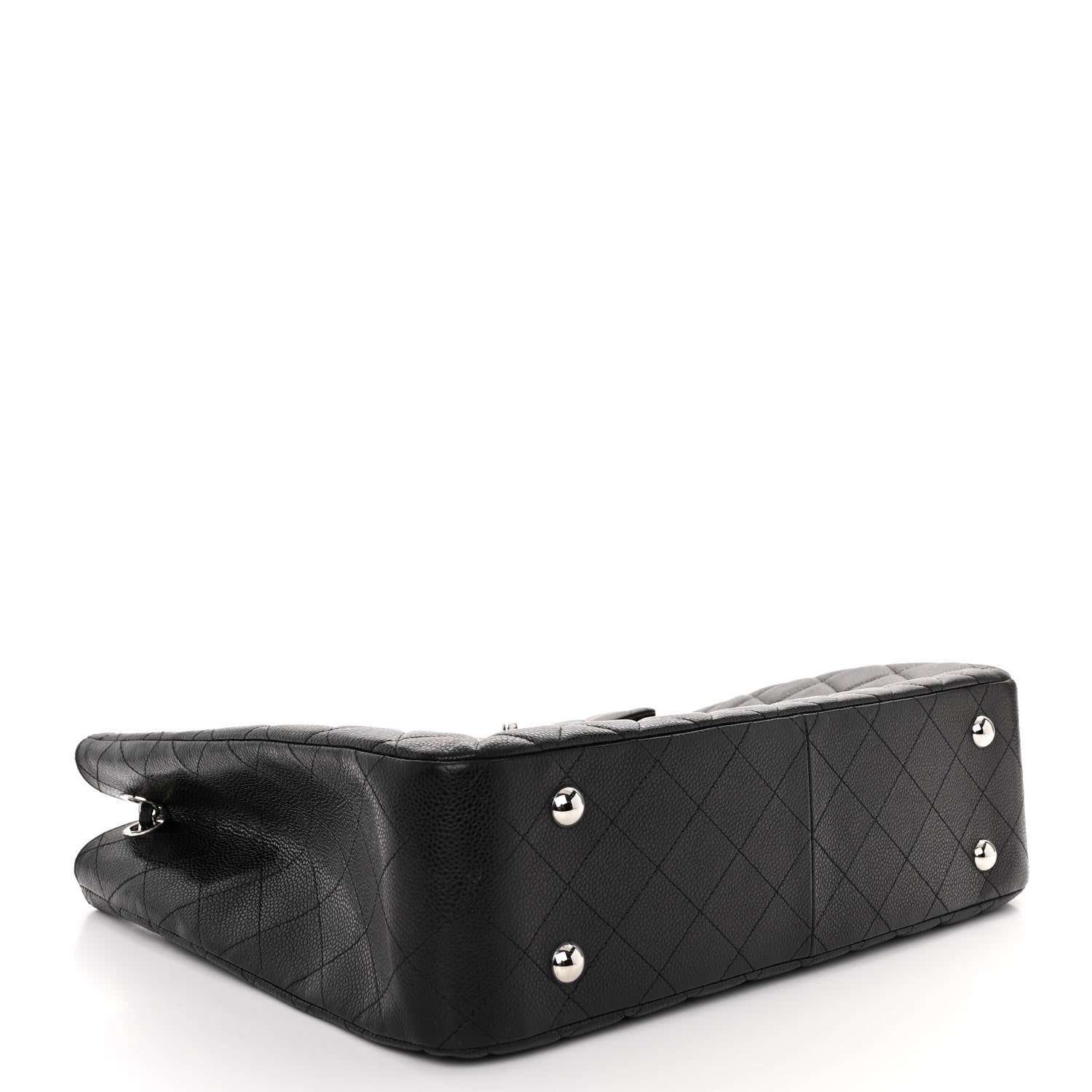 Chanel Caviar Quilted Flap Tote Black 4 of 11