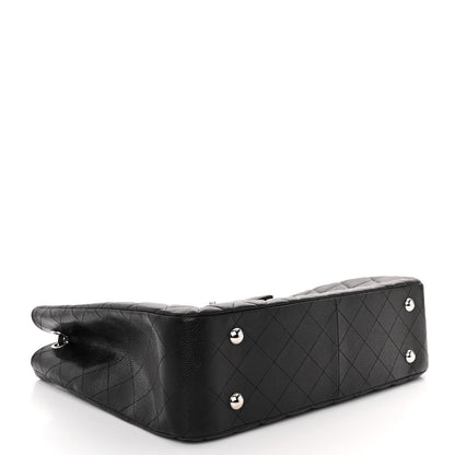 Chanel Caviar Quilted Flap Tote Black 4 of 11