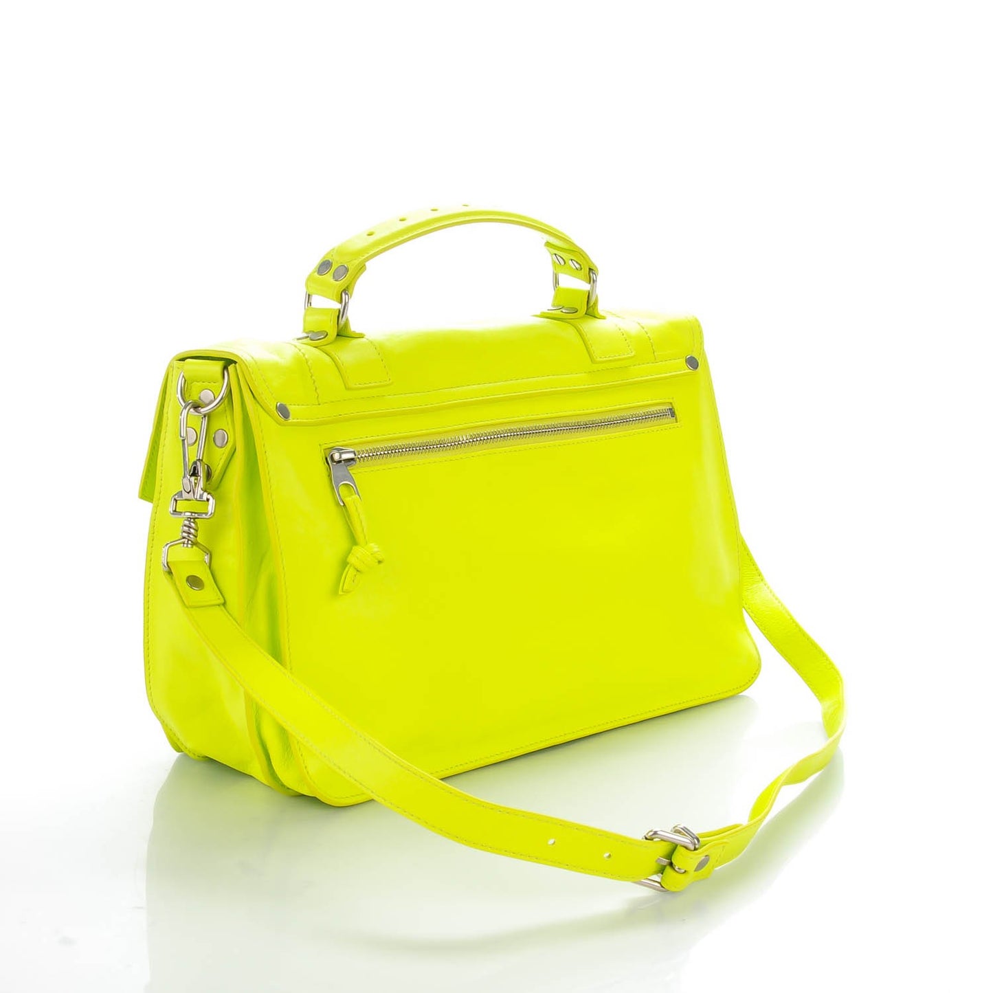 Lambskin Medium PS1 Satchel Sulfur
