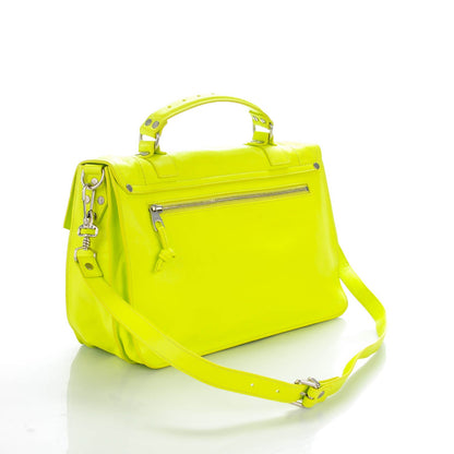 Proenza Schouler Lambskin Medium PS1 Satchel Sulfur 3 of 10