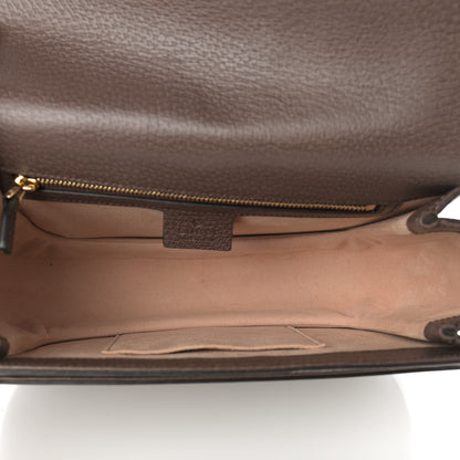 Gucci GG Supreme Monogram Web Small Ophidia Flap Messenger Bag Brown 5 of 11
