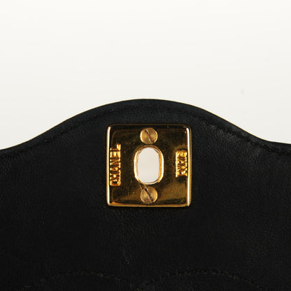 Chanel Lambskin Quilted Medium Single Flap Black 5 of 9