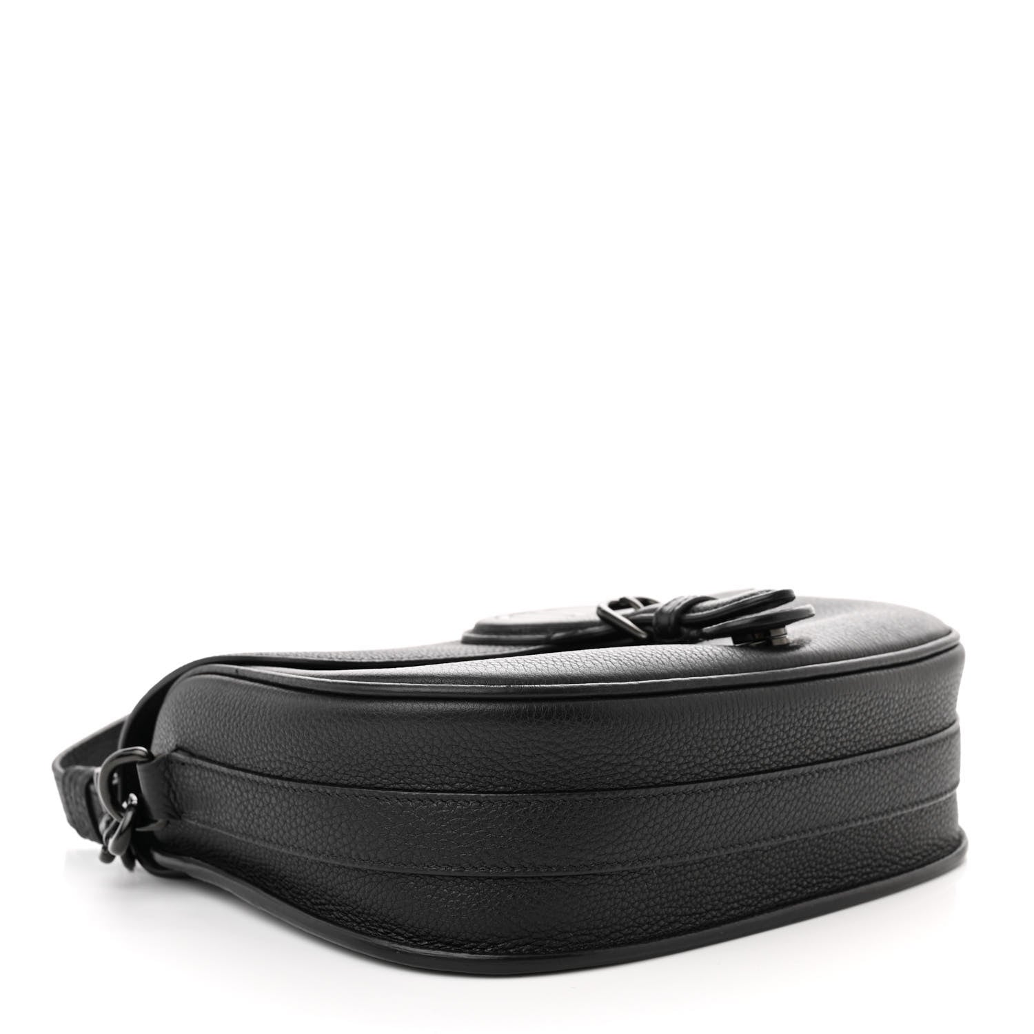 Christian Dior Grained Calfskin Medium Bobby Flap Black 5 of 12