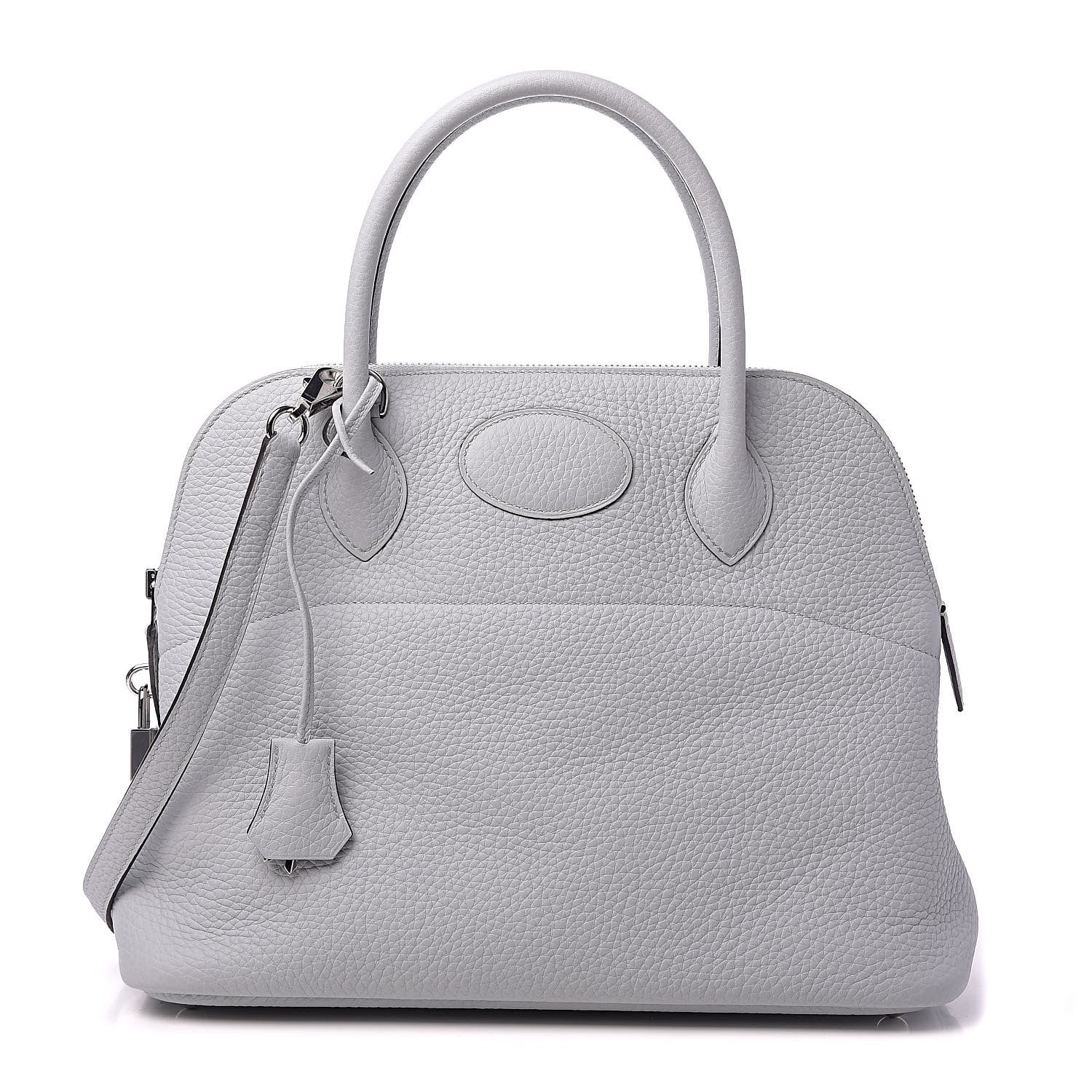 Hermes Taurillon Clemence Bolide 31 Bleu Glacier 1 of 12