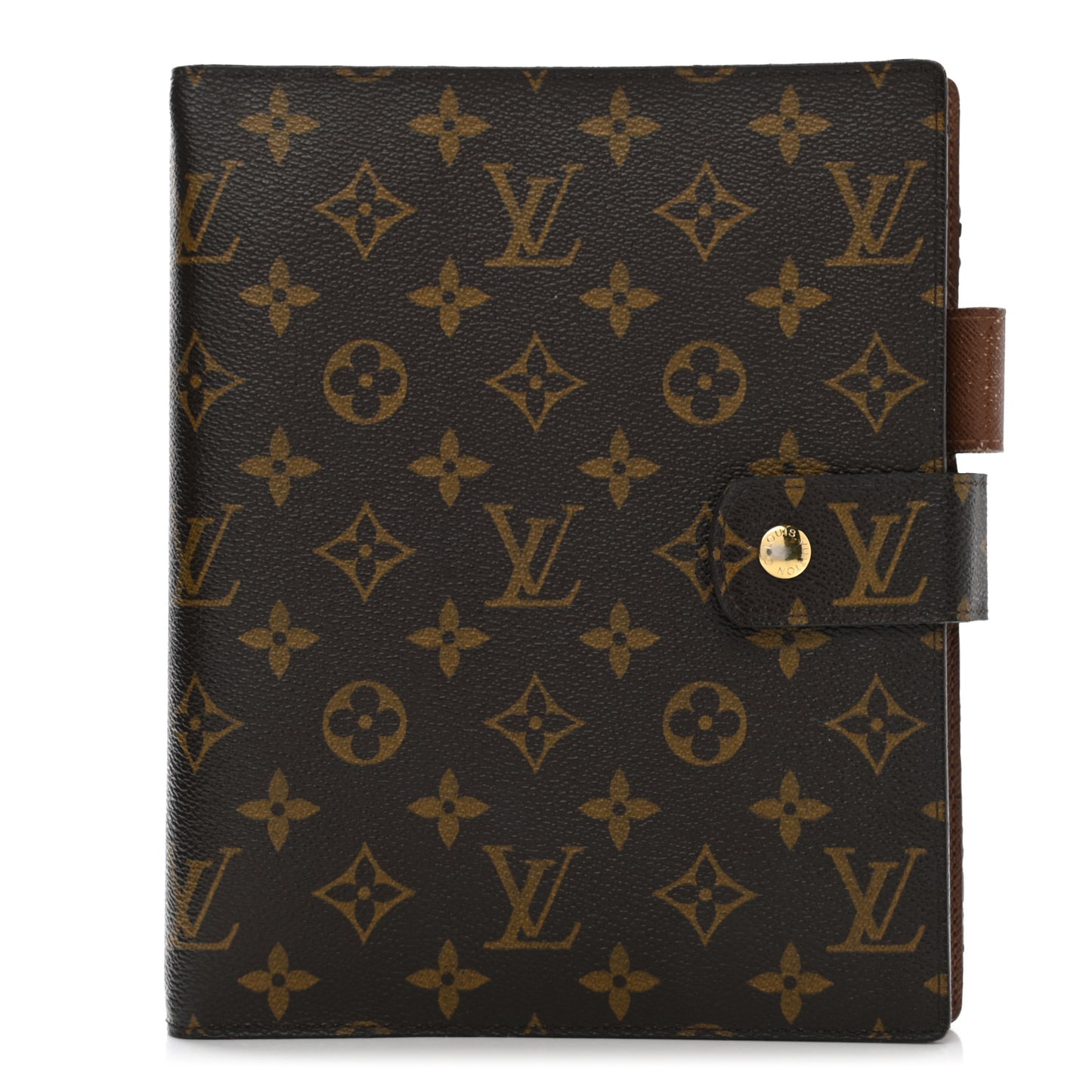 Monogram Large Ring Agenda Cover