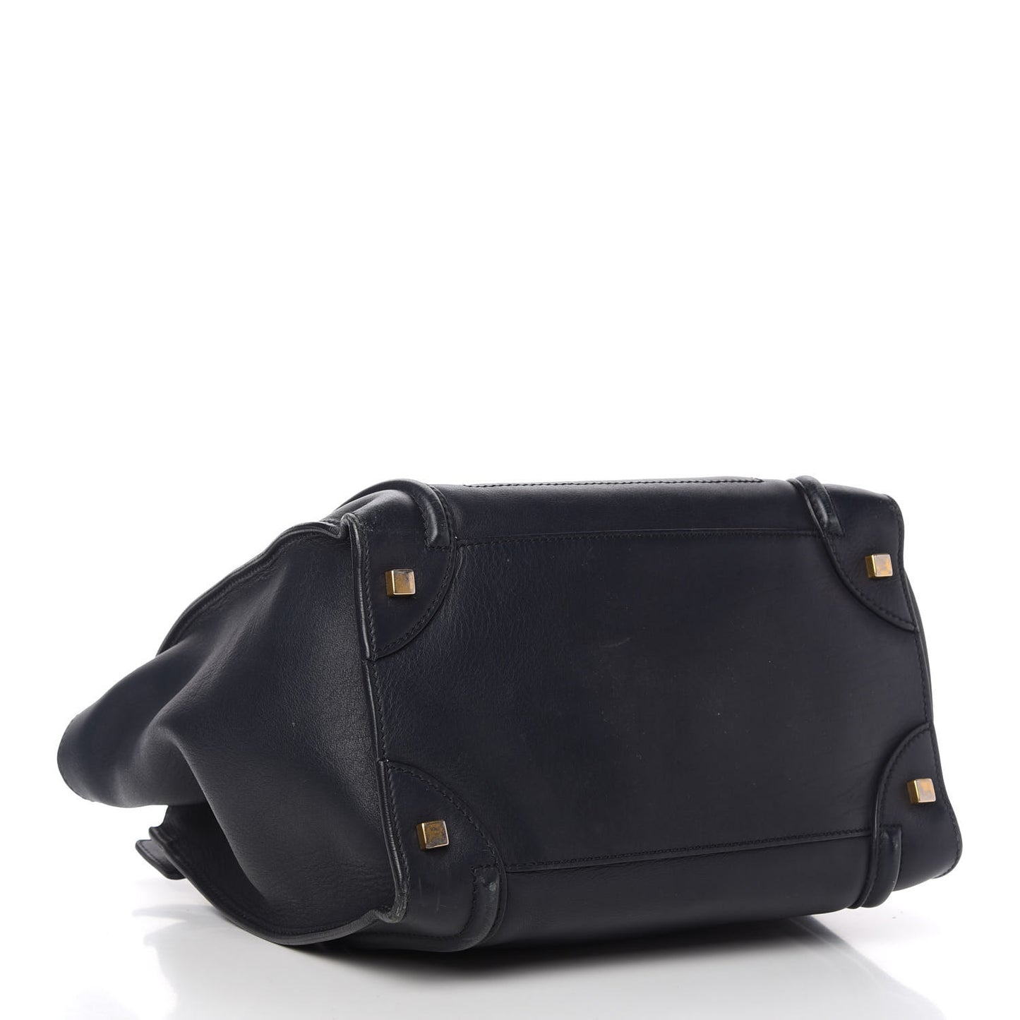 Smooth Calfskin Mini Luggage Midnight