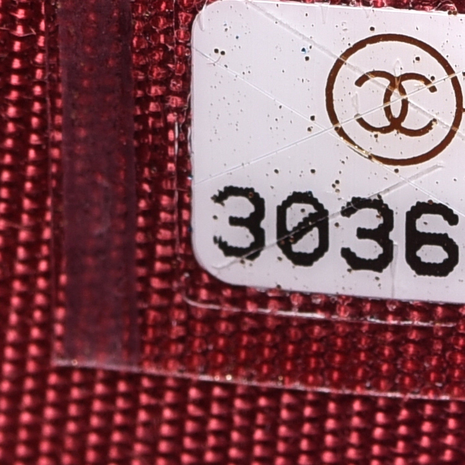 Chanel Lambskin Quilted Brilliant Card Holder Red 8 of 9