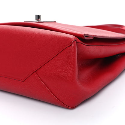 Louis Vuitton Soft Calfskin Lockme II Top Handle Rubis 8 of 9