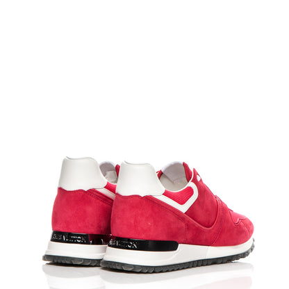 Louis Vuitton Nubuck Suede Run Away Sneakers 36 Framboise 4 of 7