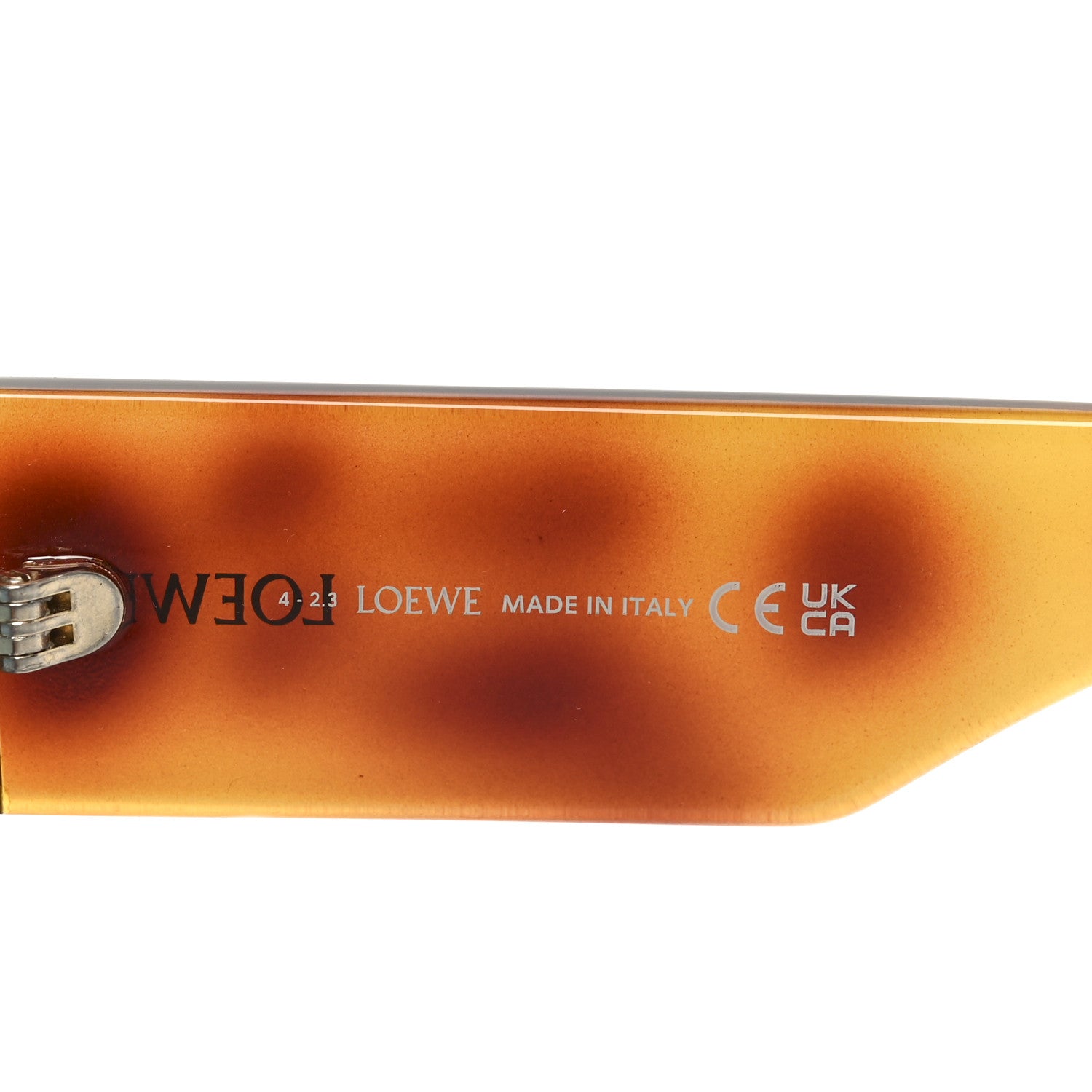 Loewe Acetate Paula's Ibiza Dive In Mask Sunglasses LW40064U Light Havana 5 of 7