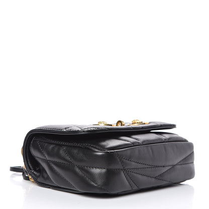 Versace Nappa Quilted Icon Small Crossbody Bag Black 4 of 10