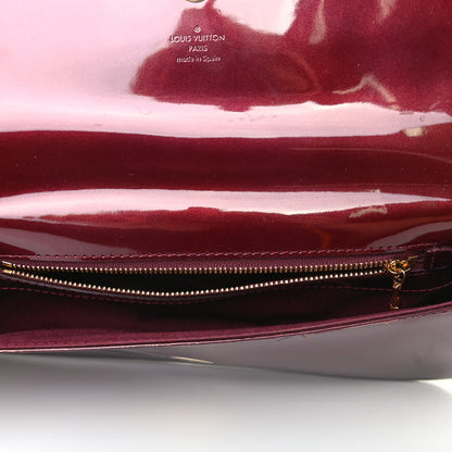 Louis Vuitton Patent Sobe Clutch Rouge Fauviste 5 of 6