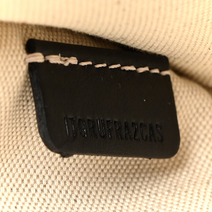 Burberry Canvas Smooth Calfskin Mini Two Tone Freya Tote Black 8 of 11