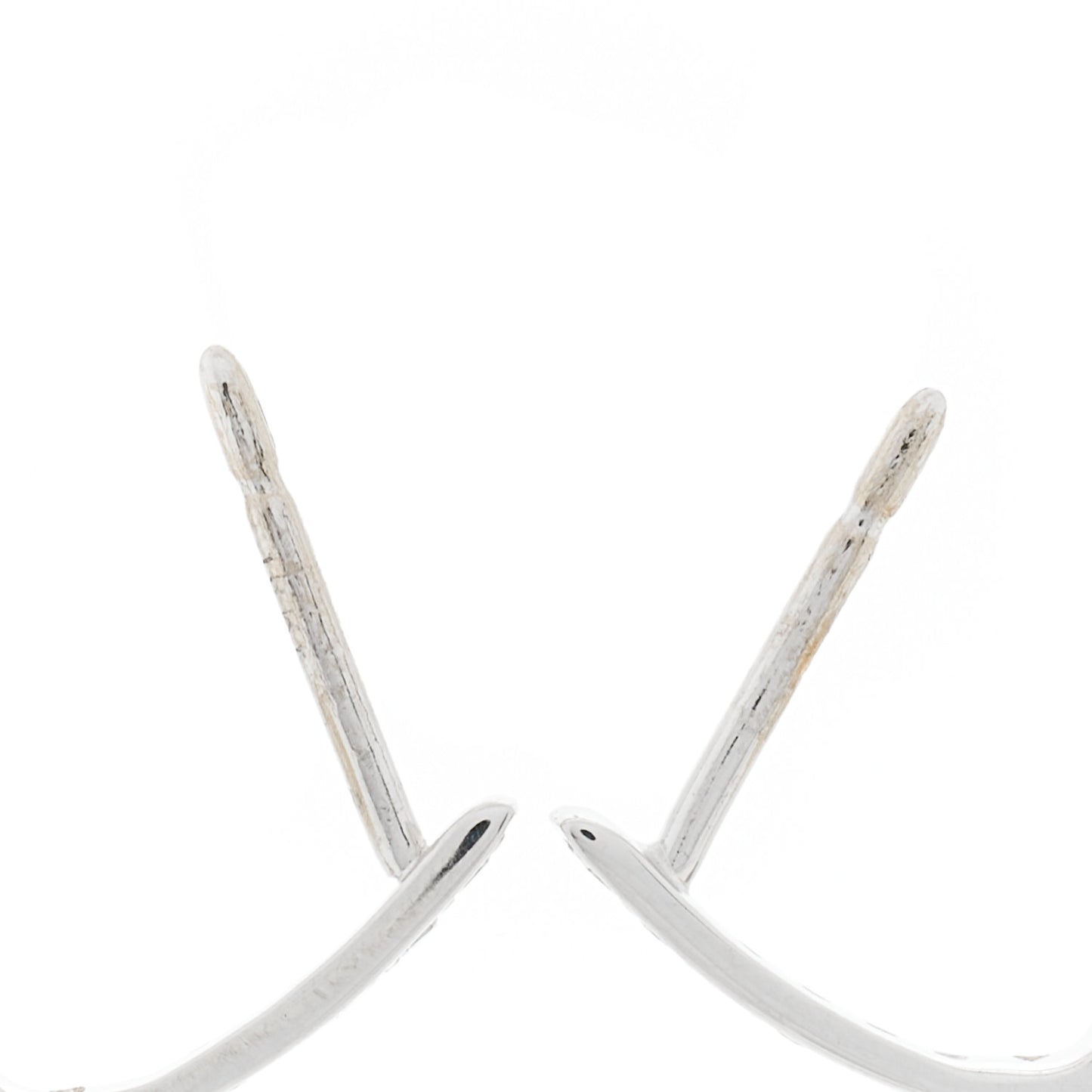 18K Yellow White Gold Diamond Classica Parisenne Drop Earrings