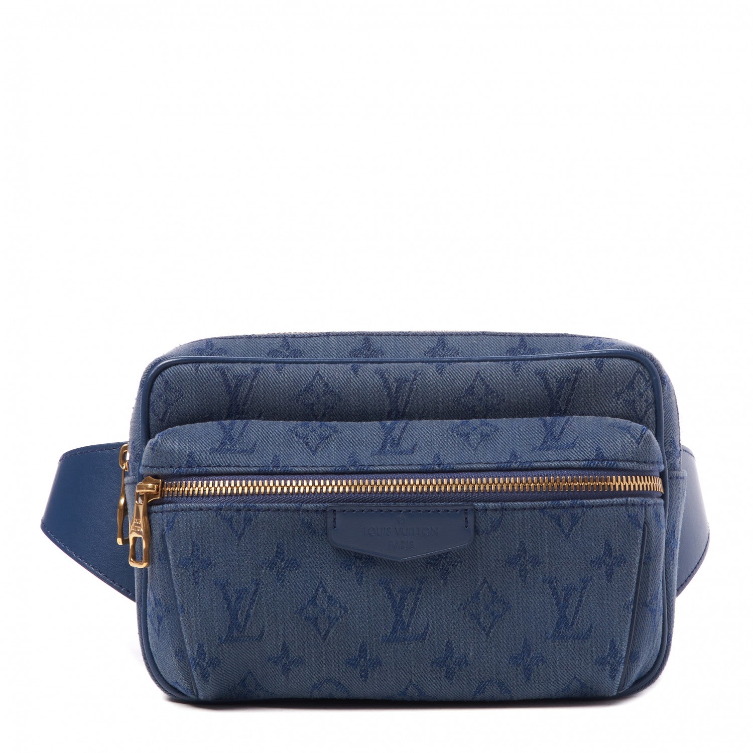 Louis Vuitton Denim Monogram Outdoor Bumbag Navy 1 of 8