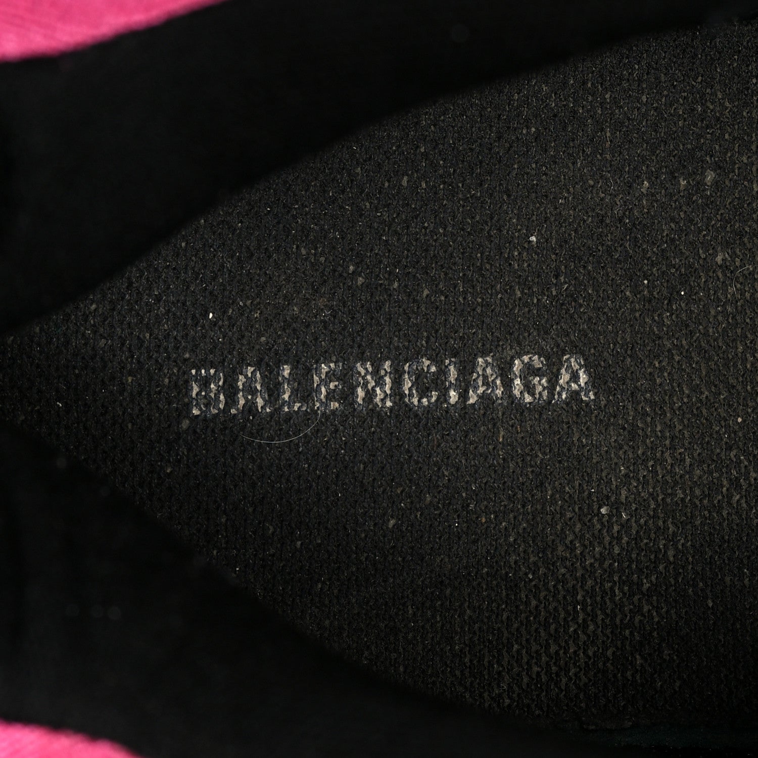 Balenciaga Fabric Mesh Womens Triple S Sneakers 42 Fluo Pink Grey White 7 of 13