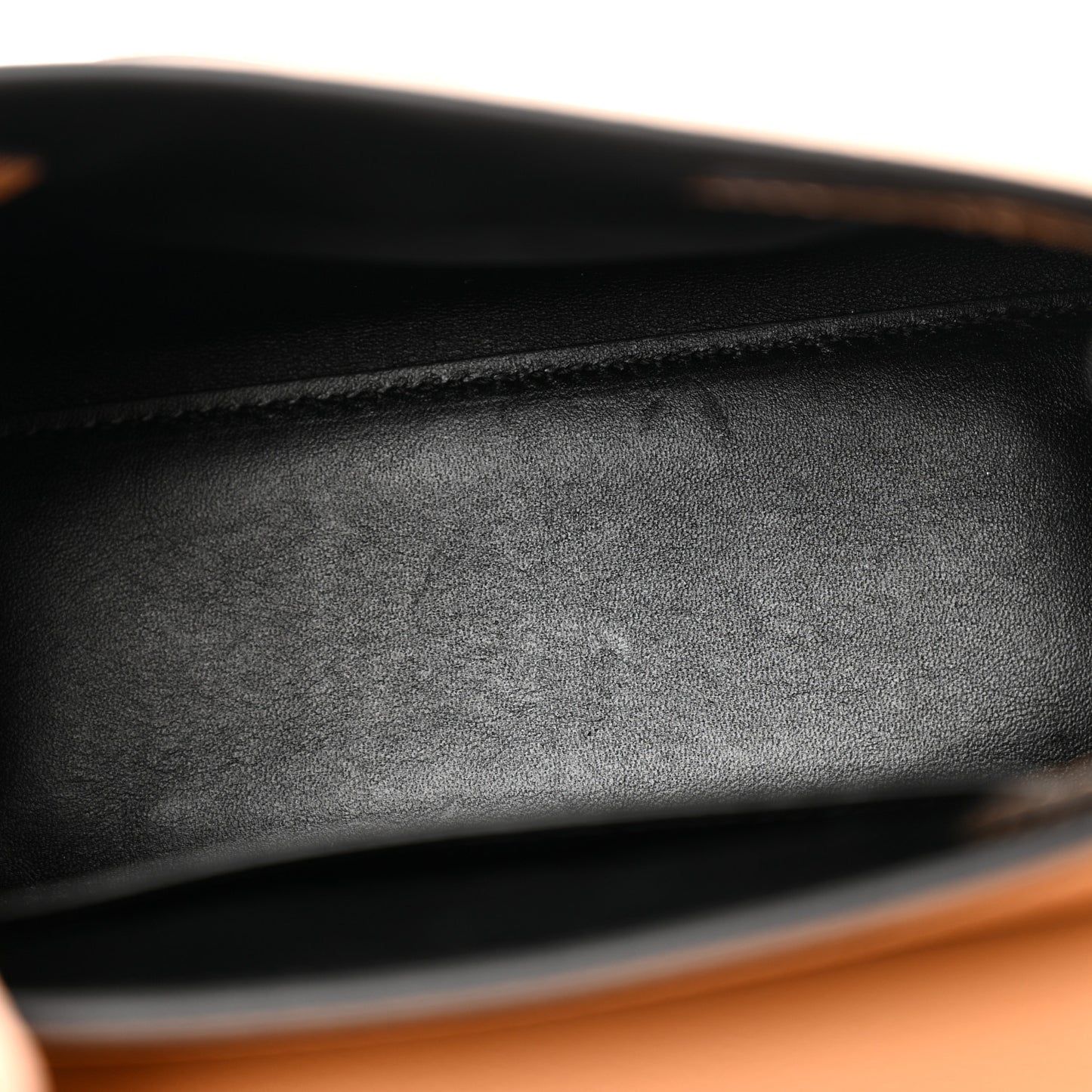 Grained Calfskin Small La Medusa Top Handle Bag Brown