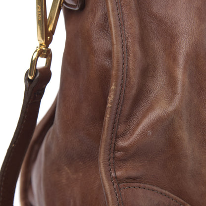 Prada Cervo Shopping Satchel Bruciato 19 of 20