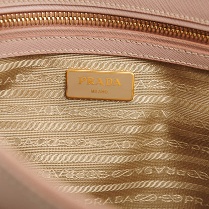 Prada Saffiano Small Galleria Double Zip Tote Cammeo 8 of 10
