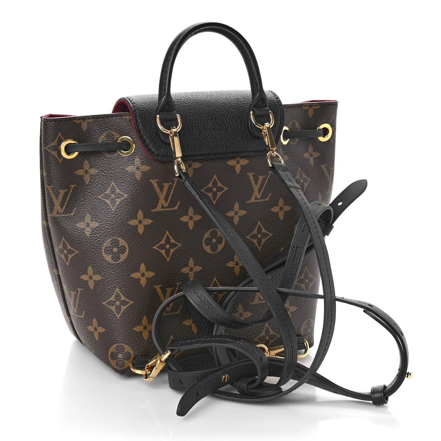 Louis Vuitton Monogram BB Montsouris NM Backpack Black 3 of 9