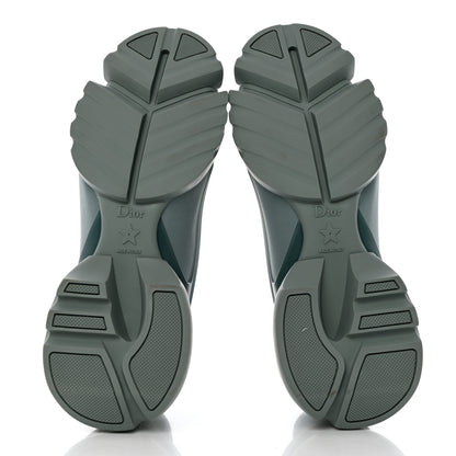 Christian Dior Neoprene Rubber Womens D-Connect Sneakers 36.5 Water Grey 5 of 9