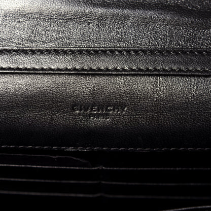 Givenchy Sugar Goatskin Pandora Chain Wallet Black 6 of 11