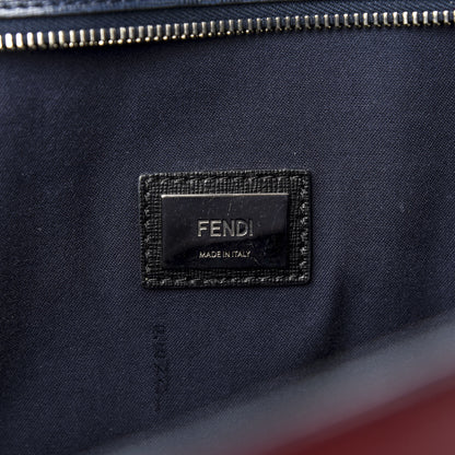Fendi Vitello Elite Cuoio Monster Buggies Medium Roll Tote Mattone Black Multicolor Lavagna 6 of 9