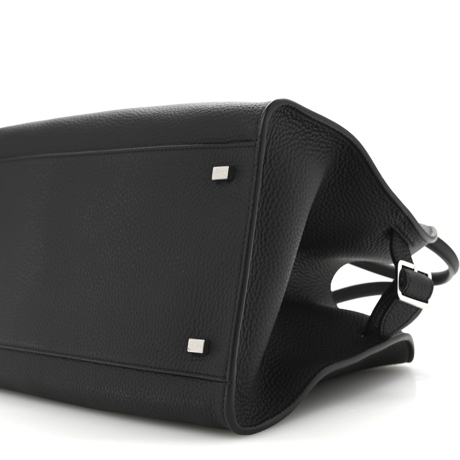 The Row Matte Grained Calfskin Soft Margaux 12 Black 10 of 10