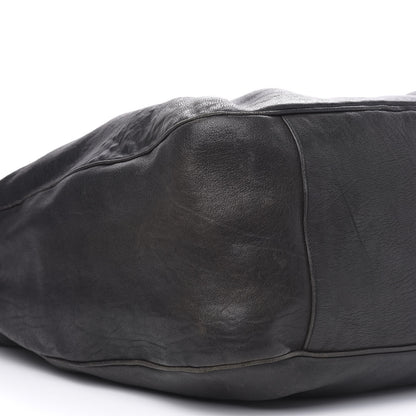 Saint Laurent Sheepskin Large Roady Hobo Black 8 of 12