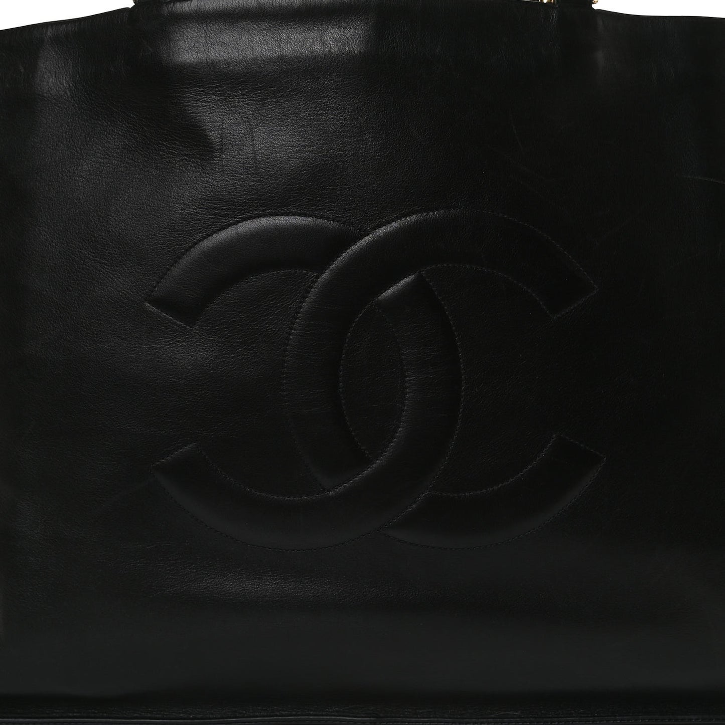 Lambskin CC Tote Black