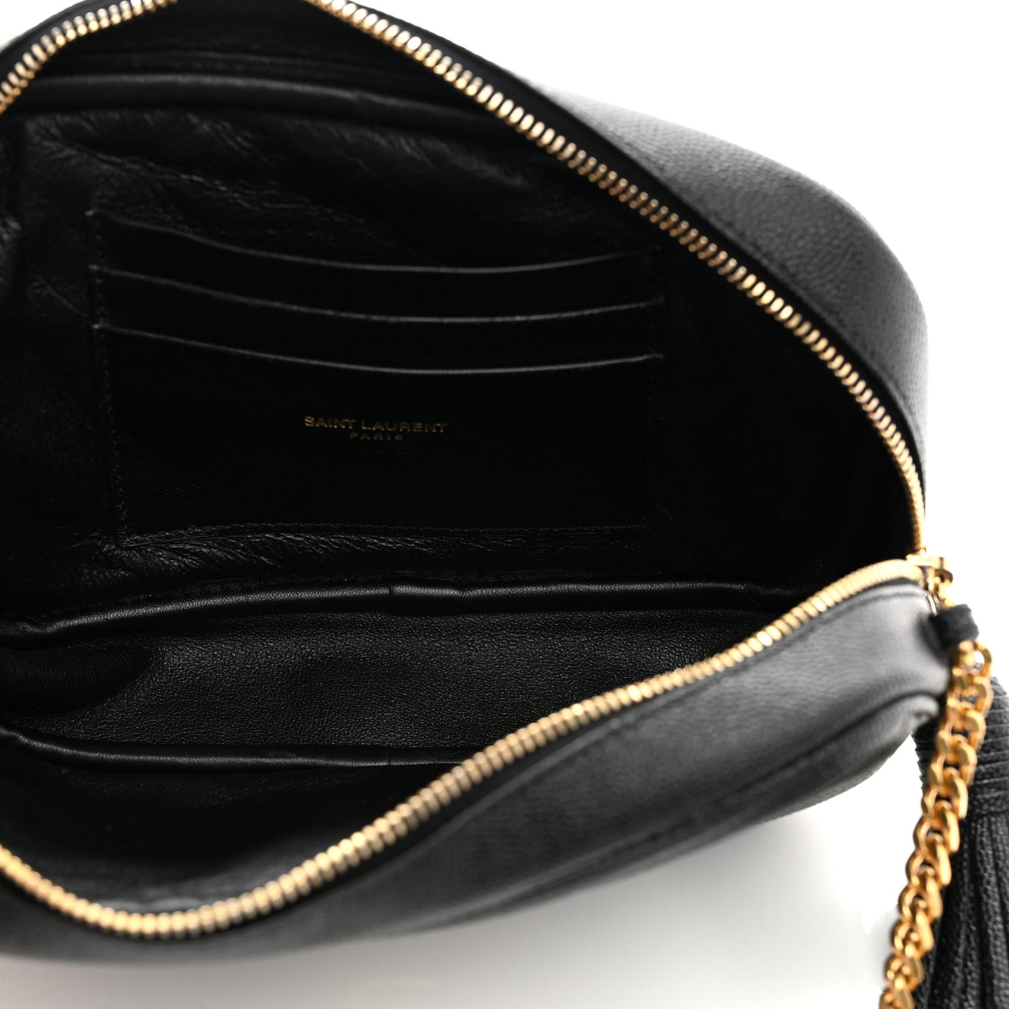 Grain De Poudre Matelasse Monogram Mini Lou Camera Bag Black