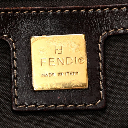 Fendi Vinyl Zucchino Baguette Tobacco 7 of 14