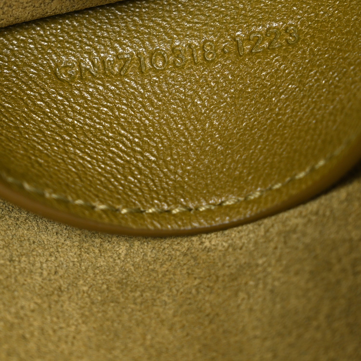 Saint Laurent Smooth Calfskin Le 5 A 7 Hobo Mini Olive Drab 7 of 10