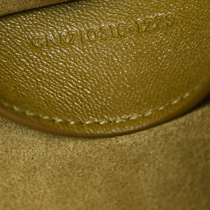 Saint Laurent Smooth Calfskin Le 5 A 7 Hobo Mini Olive Drab 7 of 10