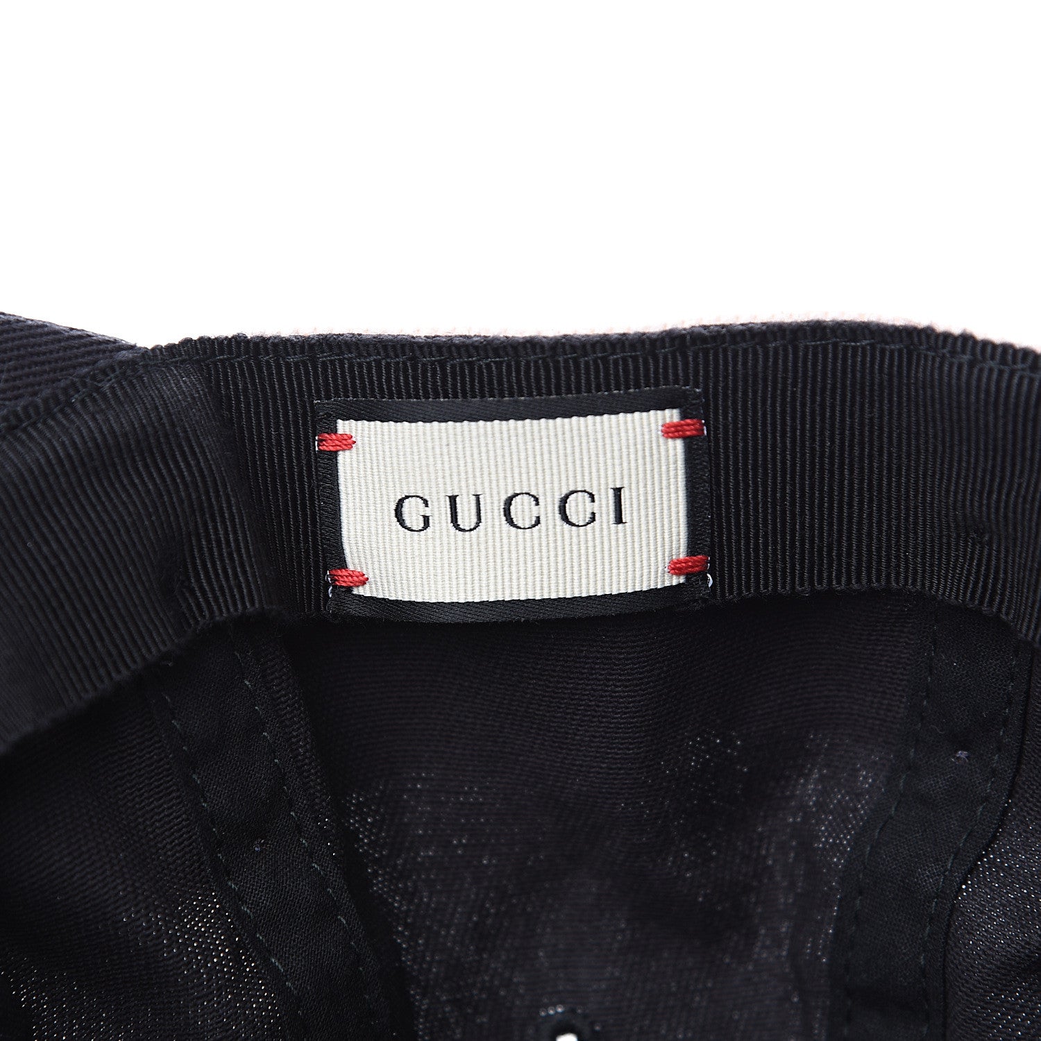 Gucci Gabardine Baseball Hat with Headband M Black 5 of 5