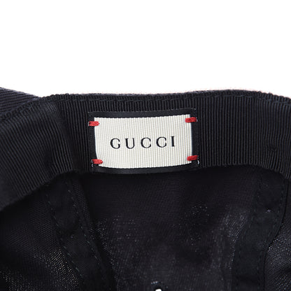 Gucci Gabardine Baseball Hat with Headband M Black 5 of 5