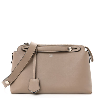 Fendi Vitello Dolce Medium By The Way Boston Bag Tortora 1 of 11