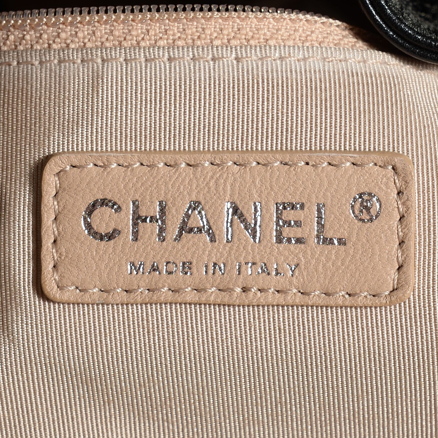 Chanel Calfskin Unlimited Drawstring Tote Black 7 of 8