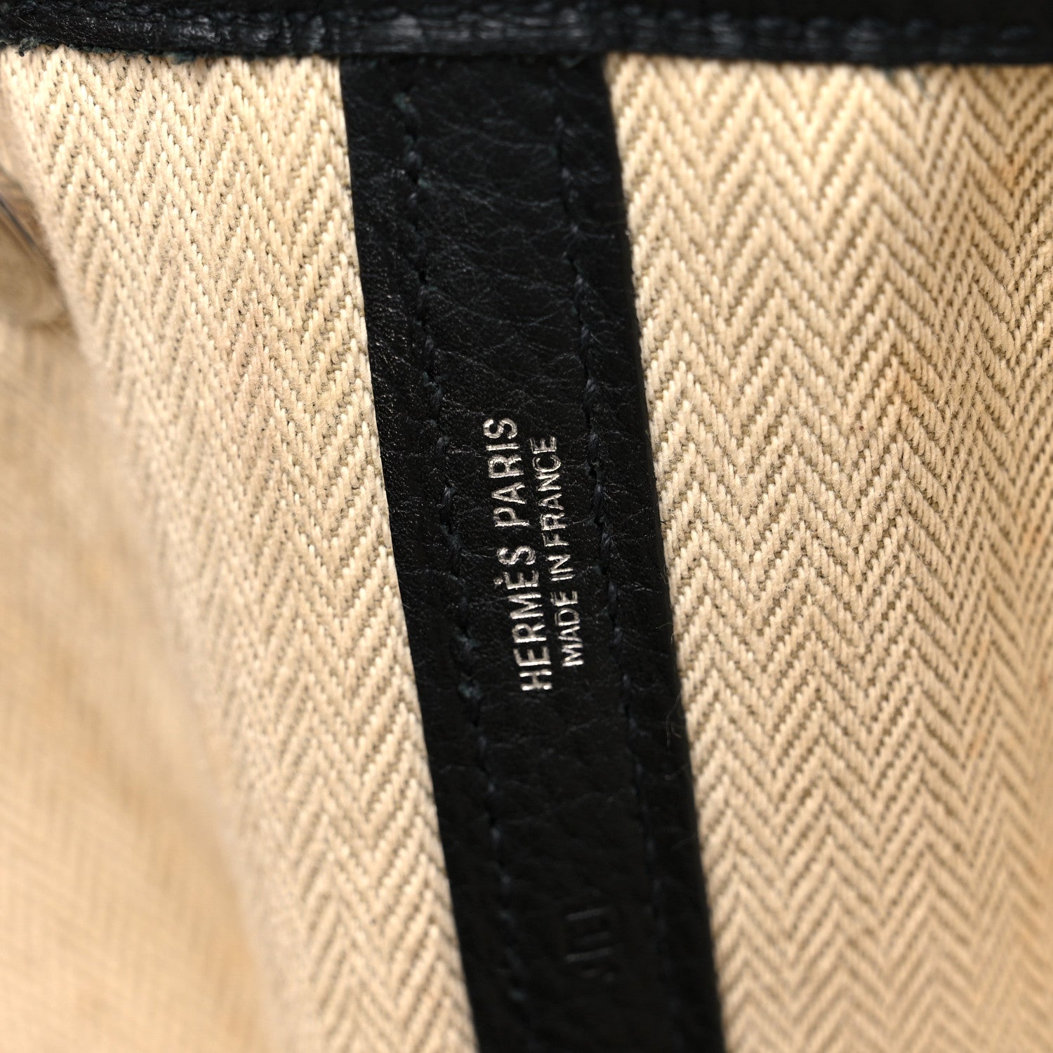 Hermes Negonda Garden Party Tote 36 MM Black 7 of 16