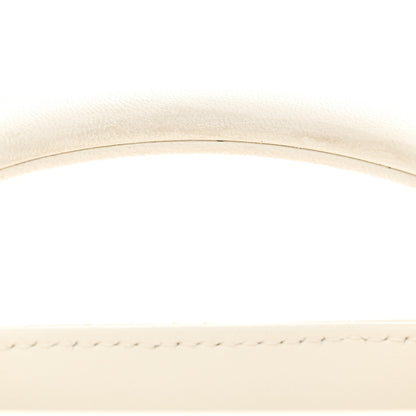 Christian Dior Lambskin Cannage Medium Lady Dior White 11 of 12