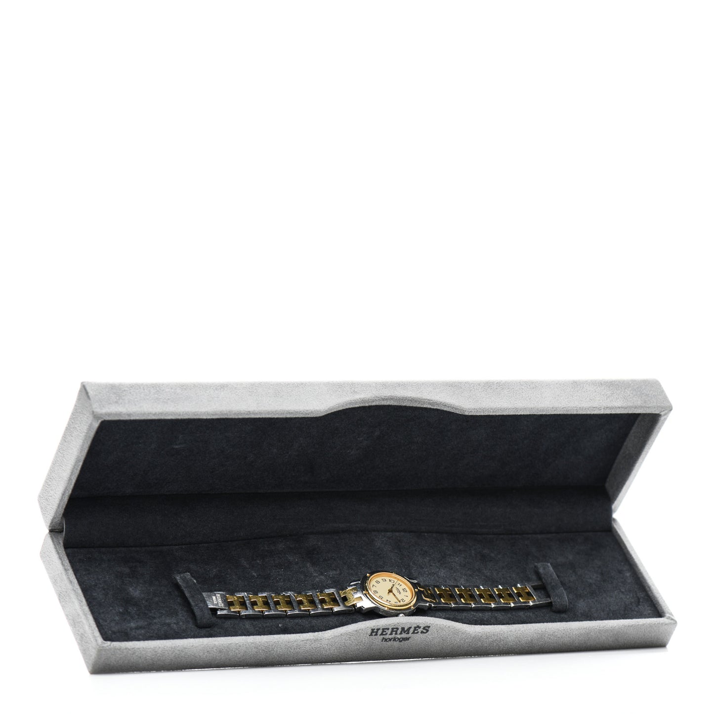 Stainless Steel 24mm Clipper Quartz Watch Gold