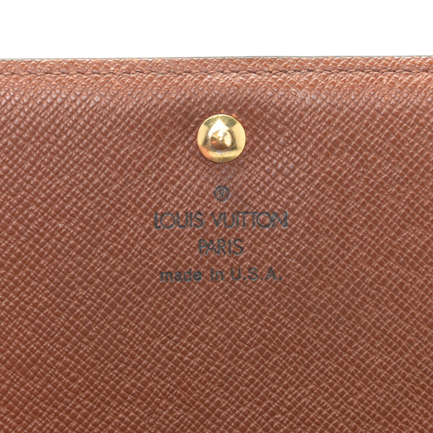 Monogram Porte-Monnaie Billets Tresor Wallet