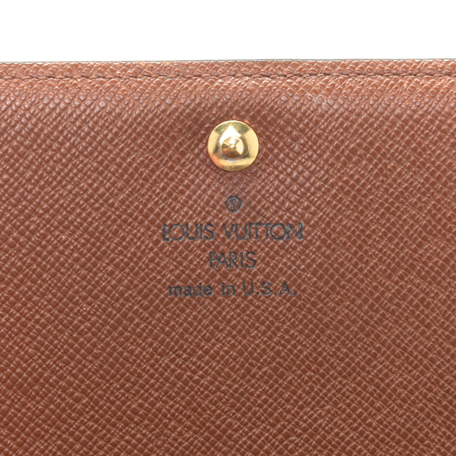 Louis Vuitton Monogram Porte-Monnaie Billets Tresor Wallet 8 of 12