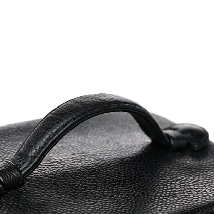 Chanel Caviar Vanity Cosmetic Case Black 16 of 17