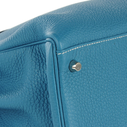Hermes Togo Kelly Retourne 35 Blue Jean 6 of 20