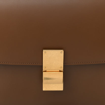 Celine Box Calfskin Medium Classic Box Flap Bag Camel 8 of 11