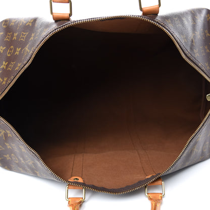 Louis Vuitton Monogram Keepall Bandouliere 55 4 of 9