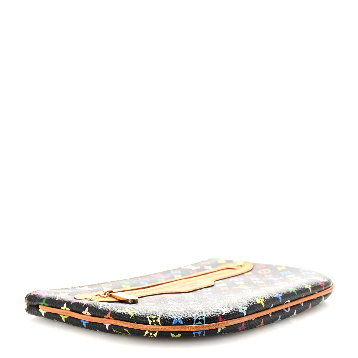 Louis Vuitton Monogram Multicolor Pochette Plate GM Black 4 of 6