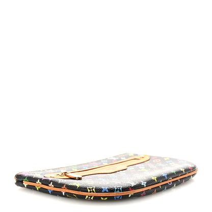 Louis Vuitton Monogram Multicolor Pochette Plate GM Black 4 of 6