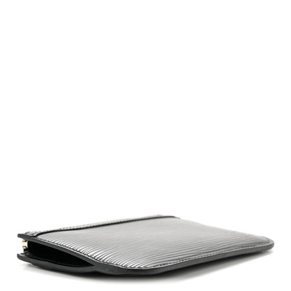 Louis Vuitton Epi Key Pouch Black 4 of 9